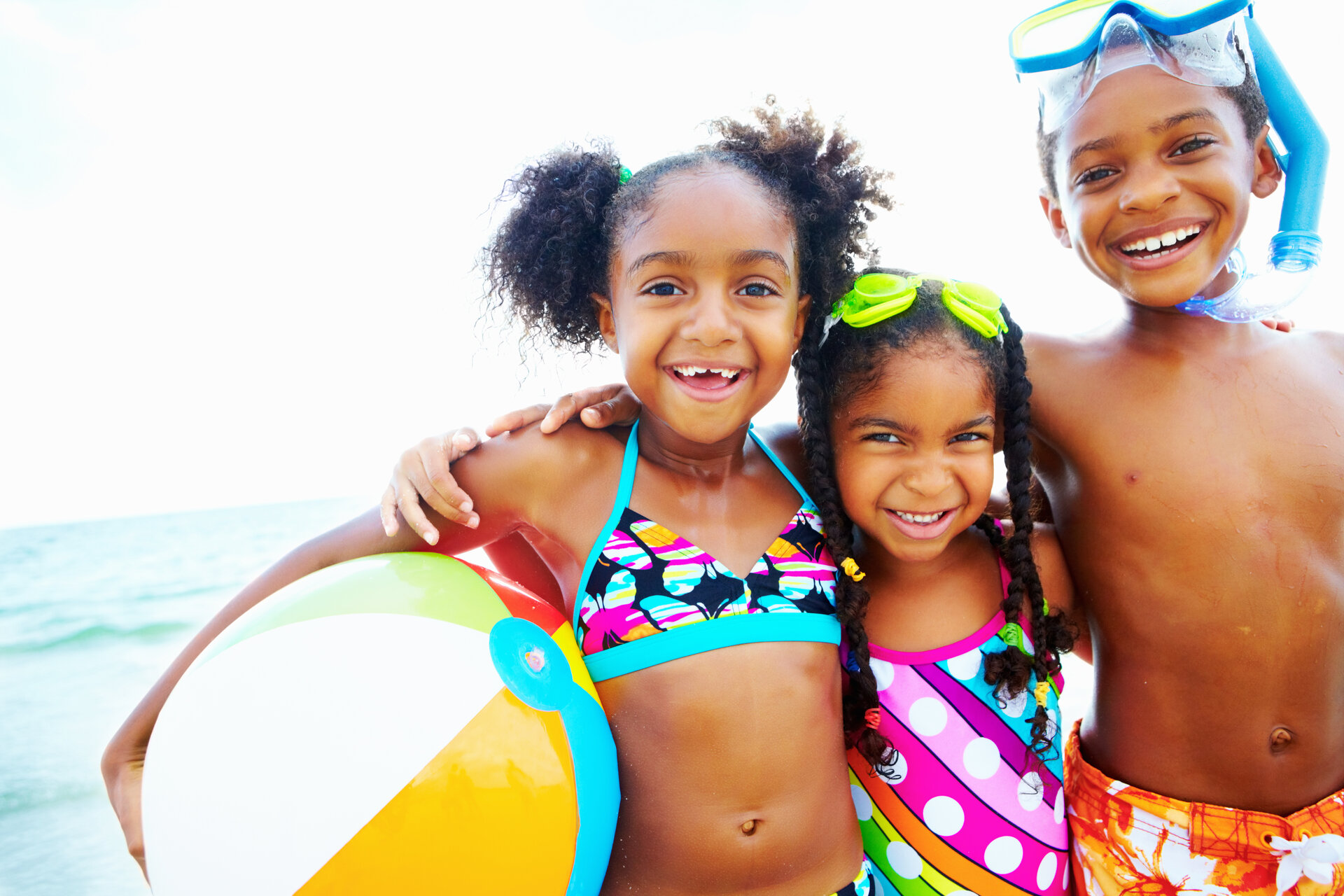 kids on daytona beach